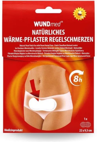 Hřejivá náplast proti menstruačním bolestem