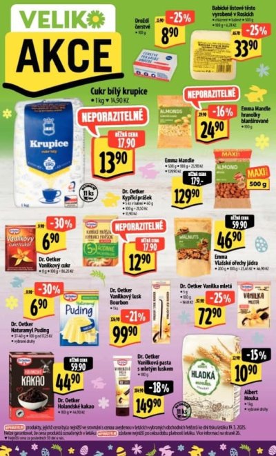 Speciality z akčního letáku týdne Albert od 26. 3.
