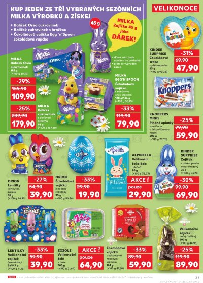 Speciality z akčního letáku týdne Kaufland od 26. 3.