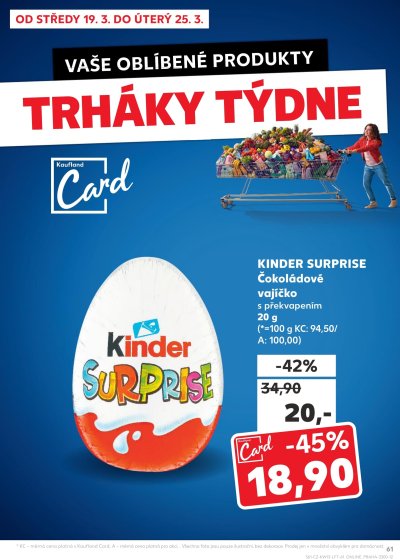 Speciality z akčního letáku týdne Kaufland od 26. 3.