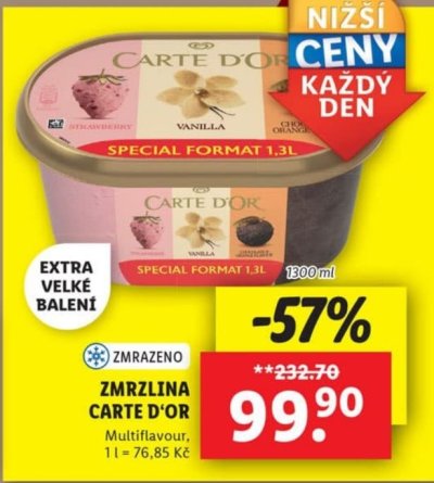 Speciality z akčního letáku týdne Lidl od 27. 3.