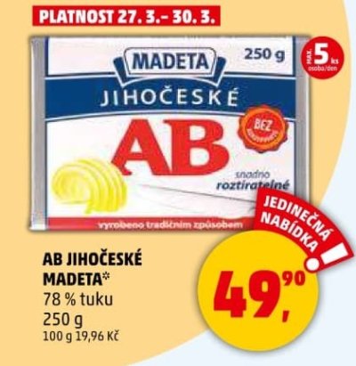 Akční leták týdne PENNY od 27. 3. do 2. 4.