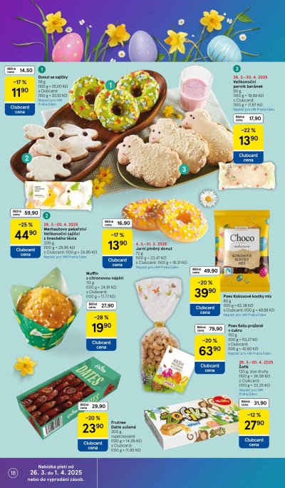 Speciality z akčního letáku týdne Tesco od 26. 3.