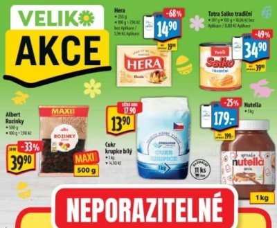 Speciality z akčního letáku týdne Albert od 2. 4.