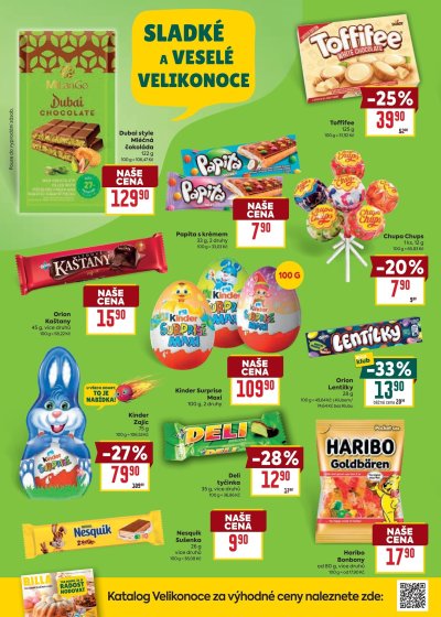 Speciality z akčního letáku týdne BILLA od 2. 4.