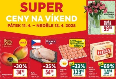 Speciality z akčního letáku týdne BILLA od 9. 4.