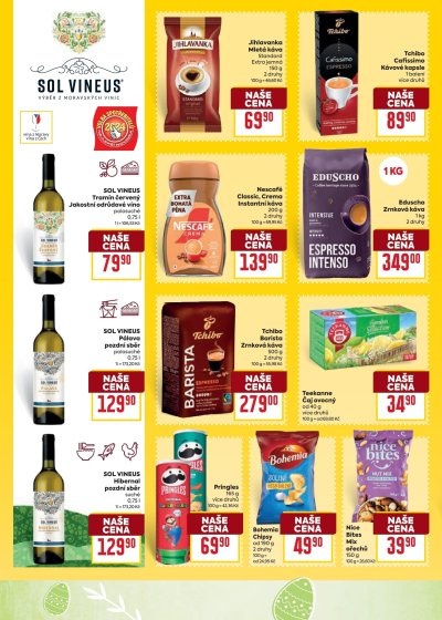Speciality z akčního letáku týdne BILLA od 16. 4.