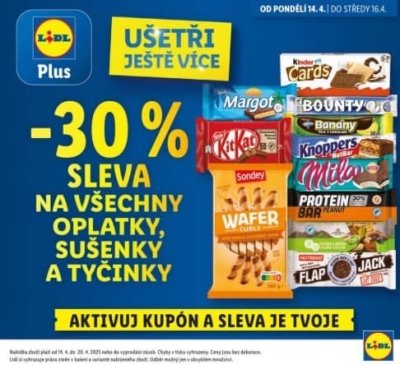 Speciality z akčního letáku týdne Lidl od 14. 4.