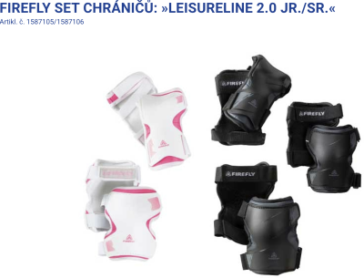 Chrániče, které stahuje Intersport