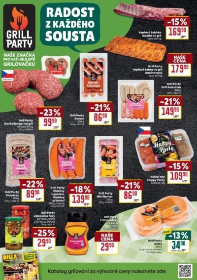 Speciality z akčního letáku týdne BILLA od 22. 4.