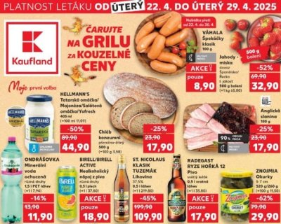 Speciality z akčního letáku týdne Kaufland od 22. 4.