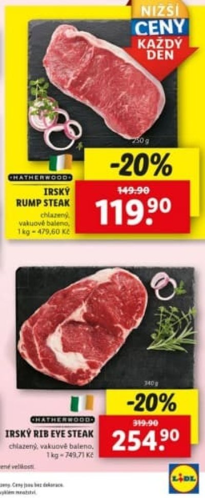 Speciality z akčního letáku týdne Lidl od 24. 4.