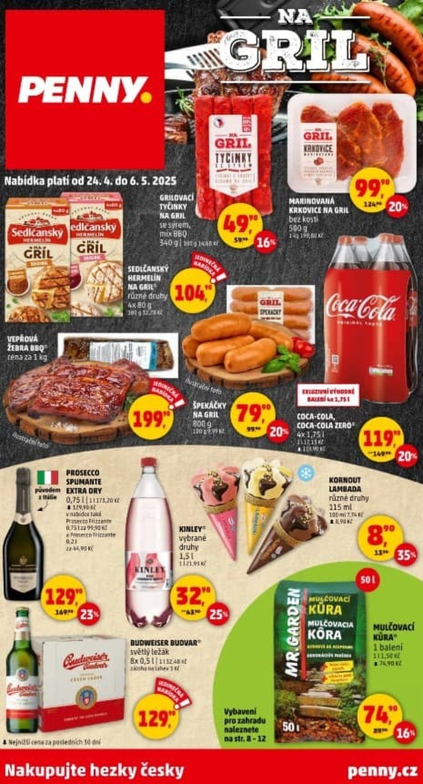 Speciality z akčního letáku týdne PENNY od 24. 4.