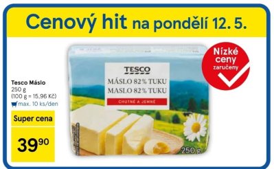 Akční leták týdne Tesco platný od 7. 5.