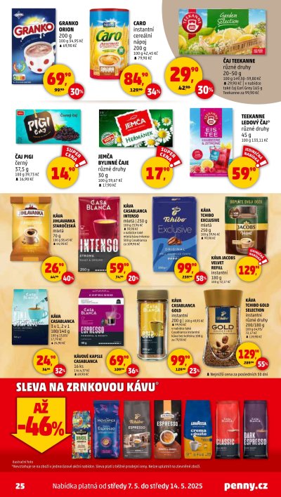 Speciality z akčního letáku týdne PENNY platného od 7. 5.