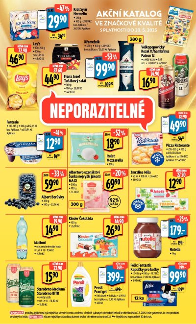Speciality z akčního letáku týdne Albert od 14. 5.