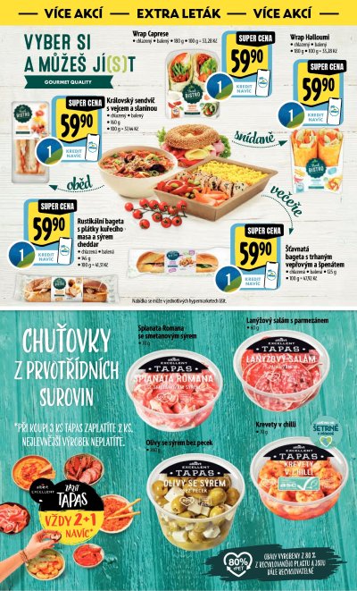 Speciality z akčního letáku týdne Albert od 14. 5.
