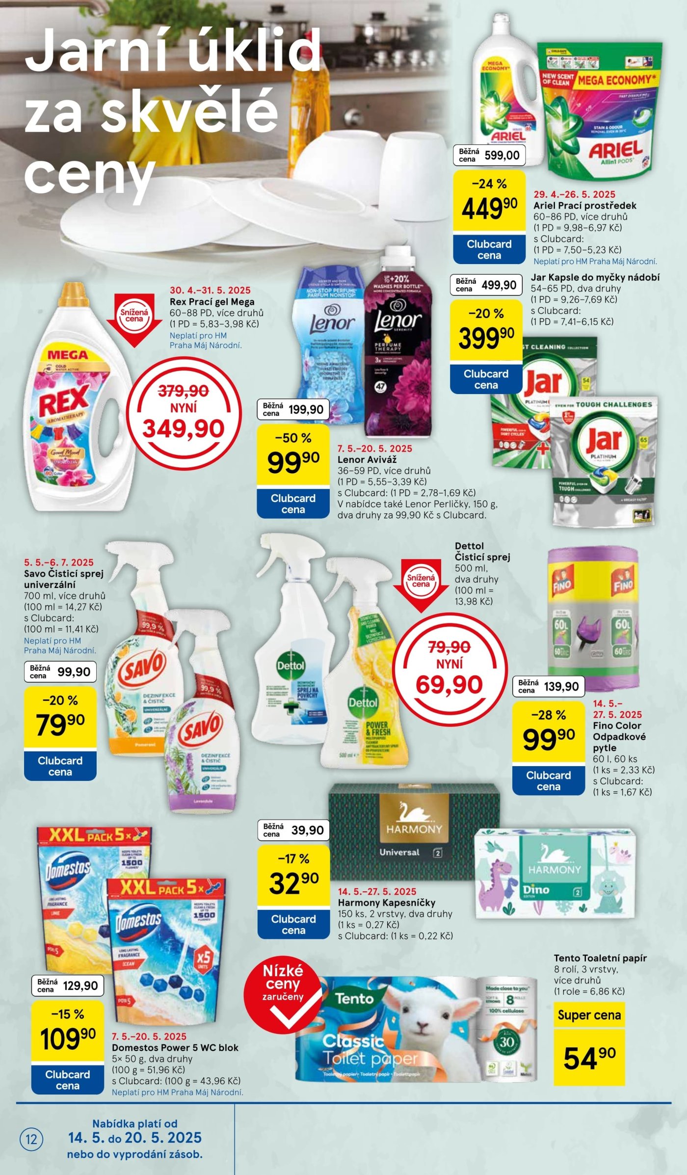 Speciality z akčního letáku týdne Tesco od 14. 5.