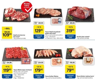 Akční leták týdne Tesco platný od 14. 5.