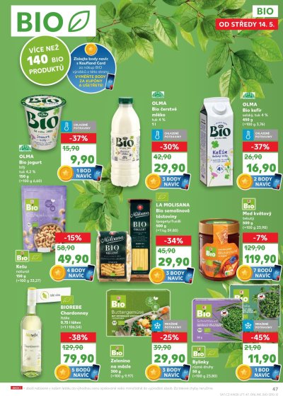 Speciality z akčního letáku týdne Kaufland od 14. 5.