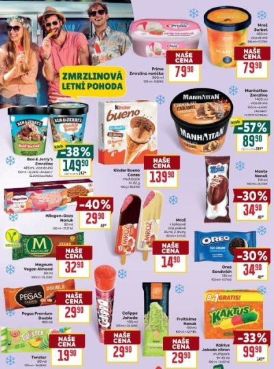 Speciality z akčního letáku týdne BILLA od 14. 5.