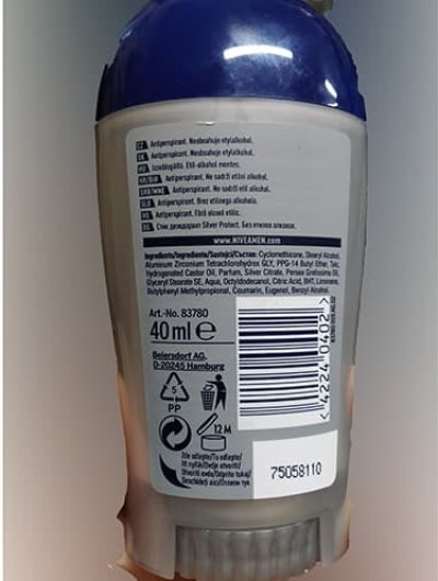 Deodorant Nivea Men