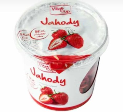 Kelímek sušených jahod