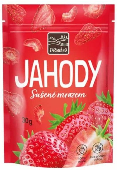 Sáček sušených jahod