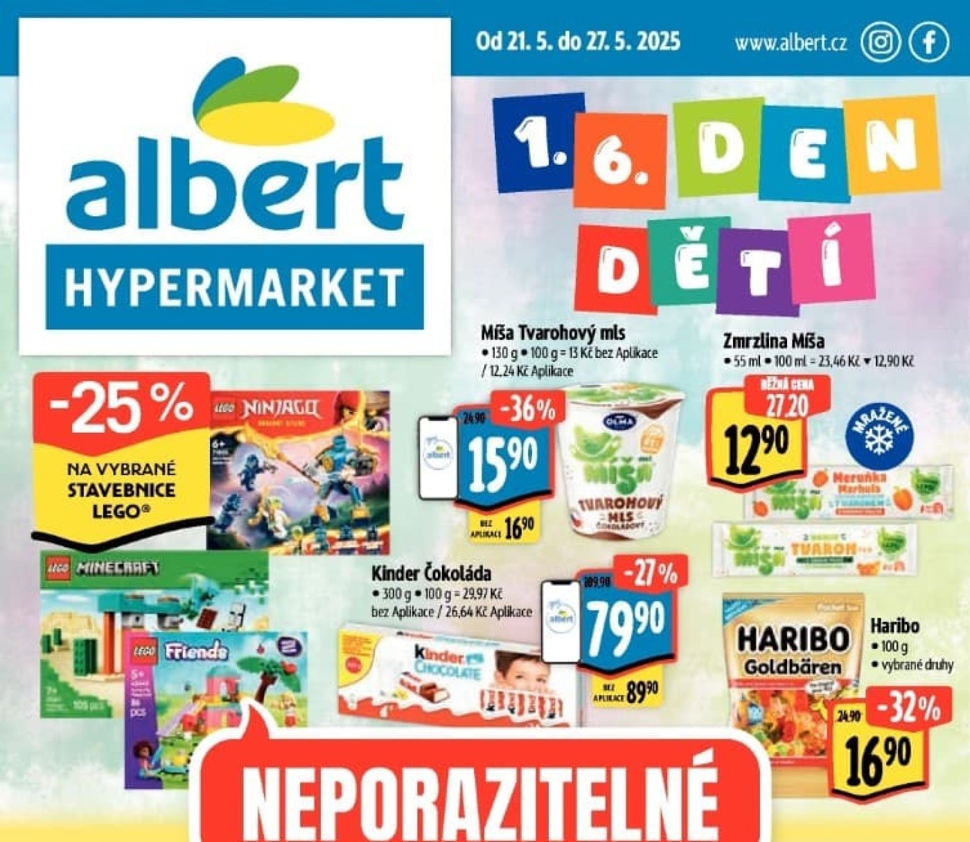 Speciality z akčního letáku týdne Albert od 21. 5.