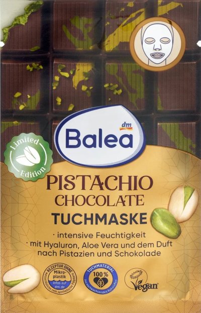 Pleťová maska Pistachio Chocolate Balea