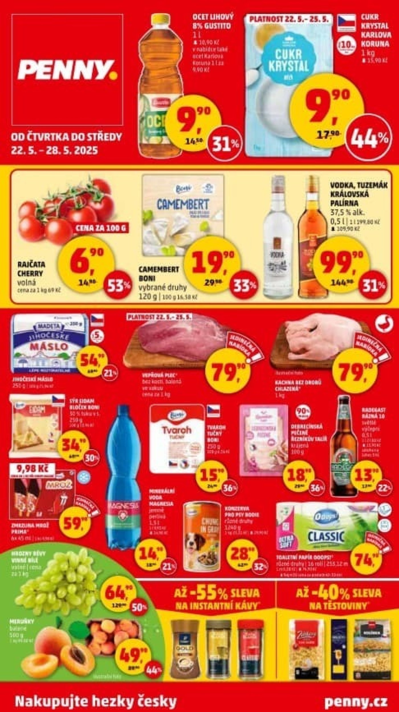 Akční leták týdne PENNY od 22. 5.
