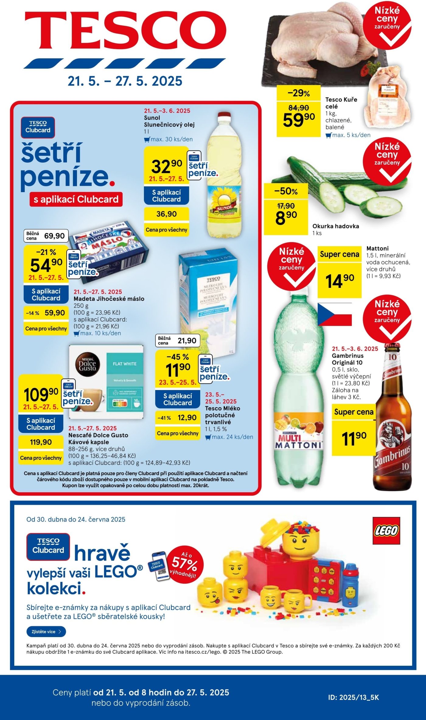 Akční leták týdne Tesco od 21. 5.