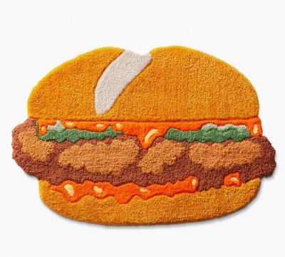 Koberec dle předlohy McDonald's Spicy Crispy Chicken Sandwich