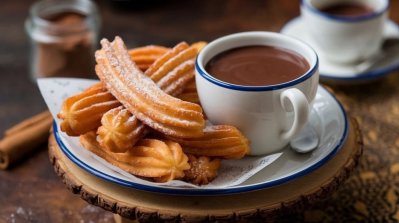 Churros s čokoládou