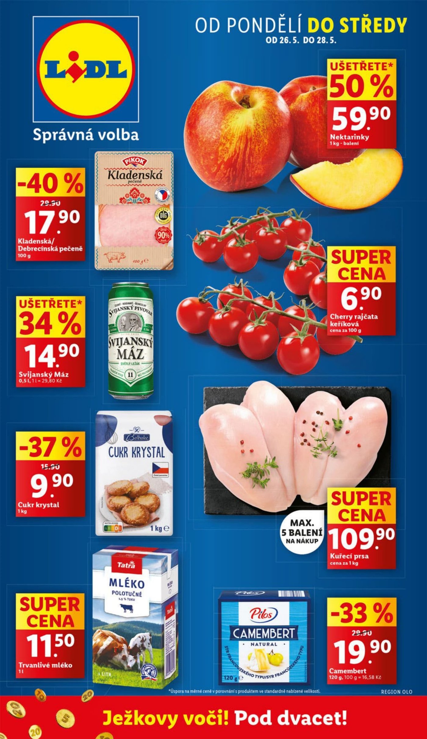 Akční leták Lidl od 26. 5.