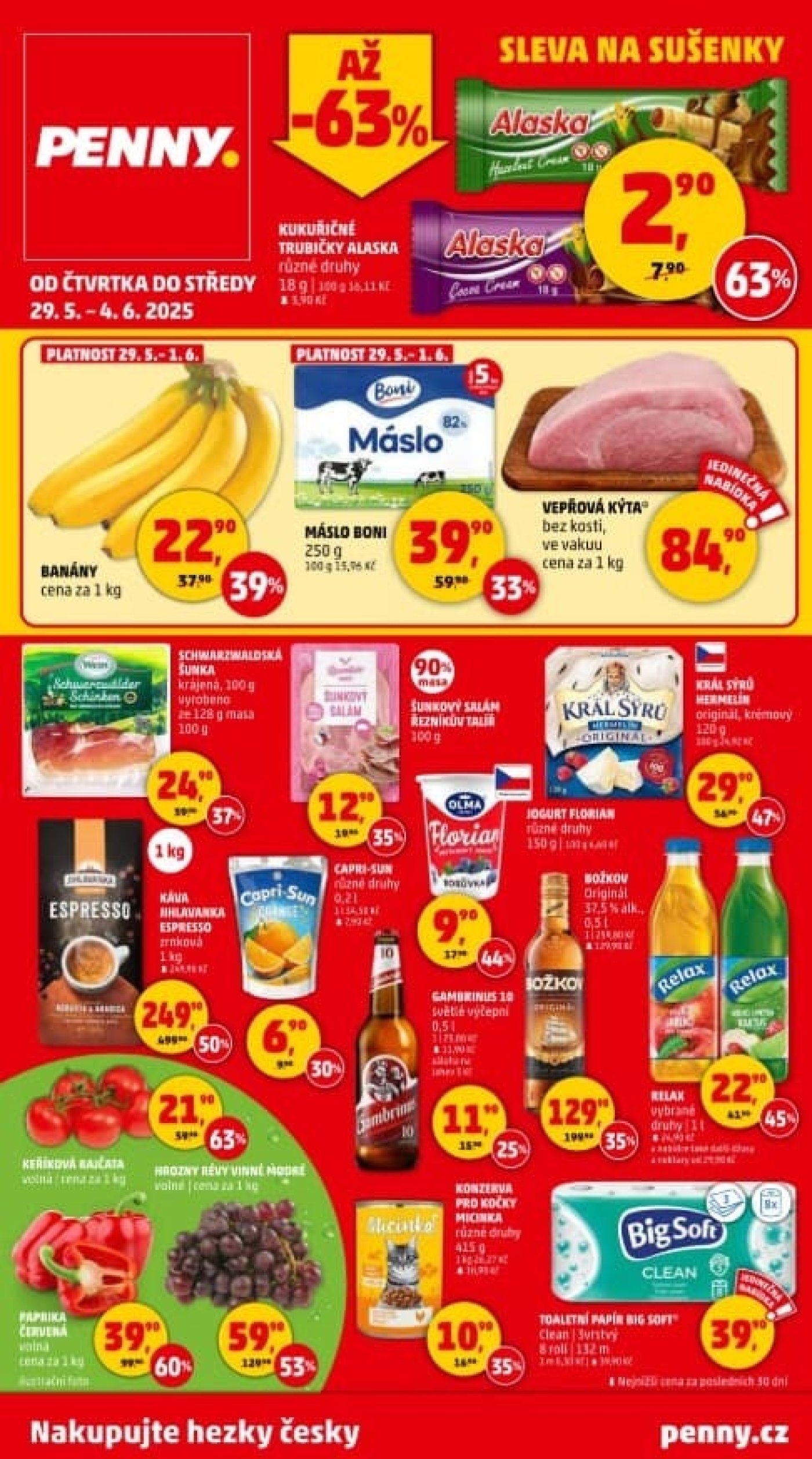 Akční leták PENNY od 29. 5.