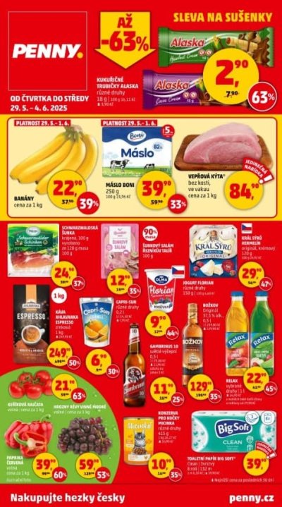 Akční leták PENNY od 29. 5.