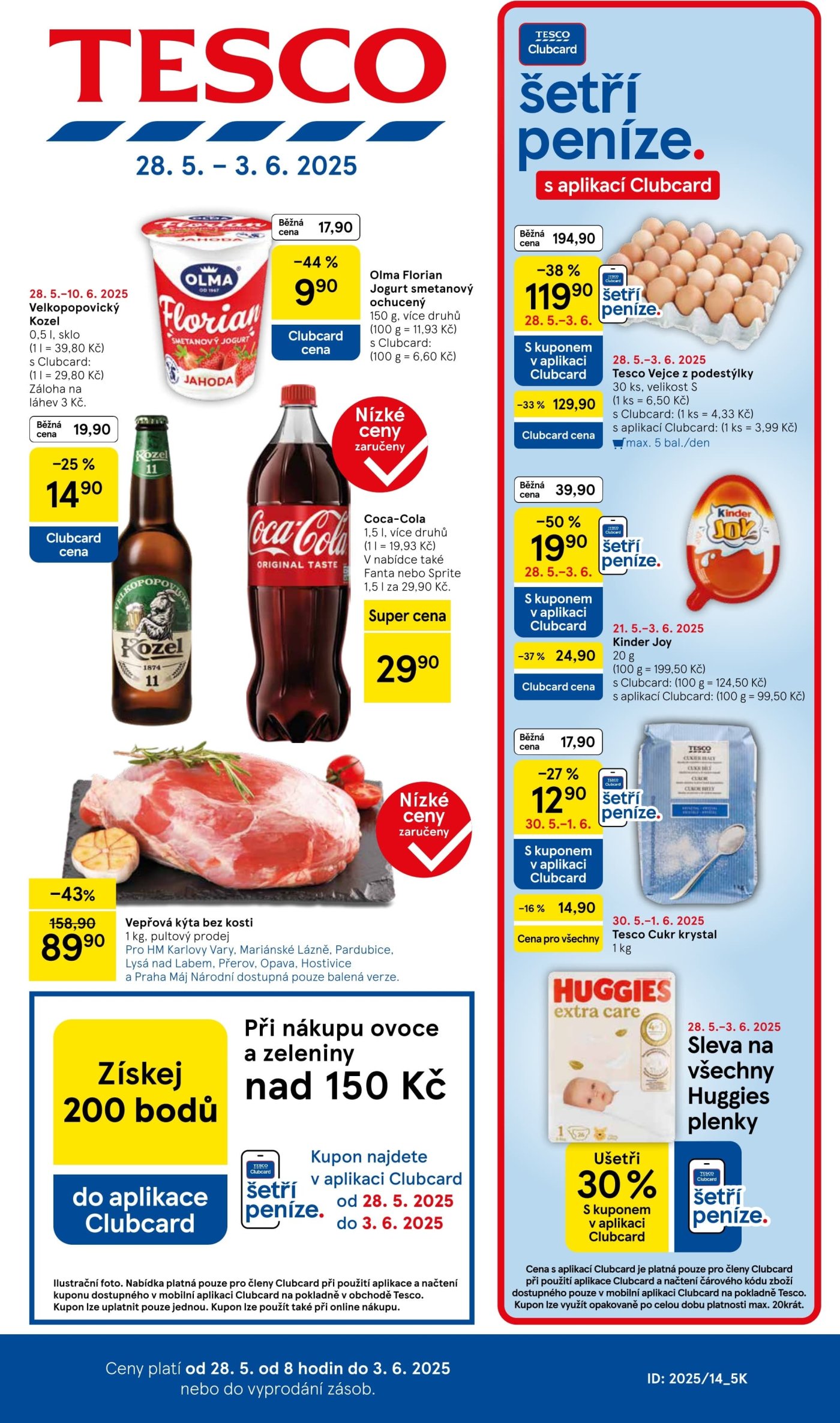 Akční leták Tesco od 28. 5.
