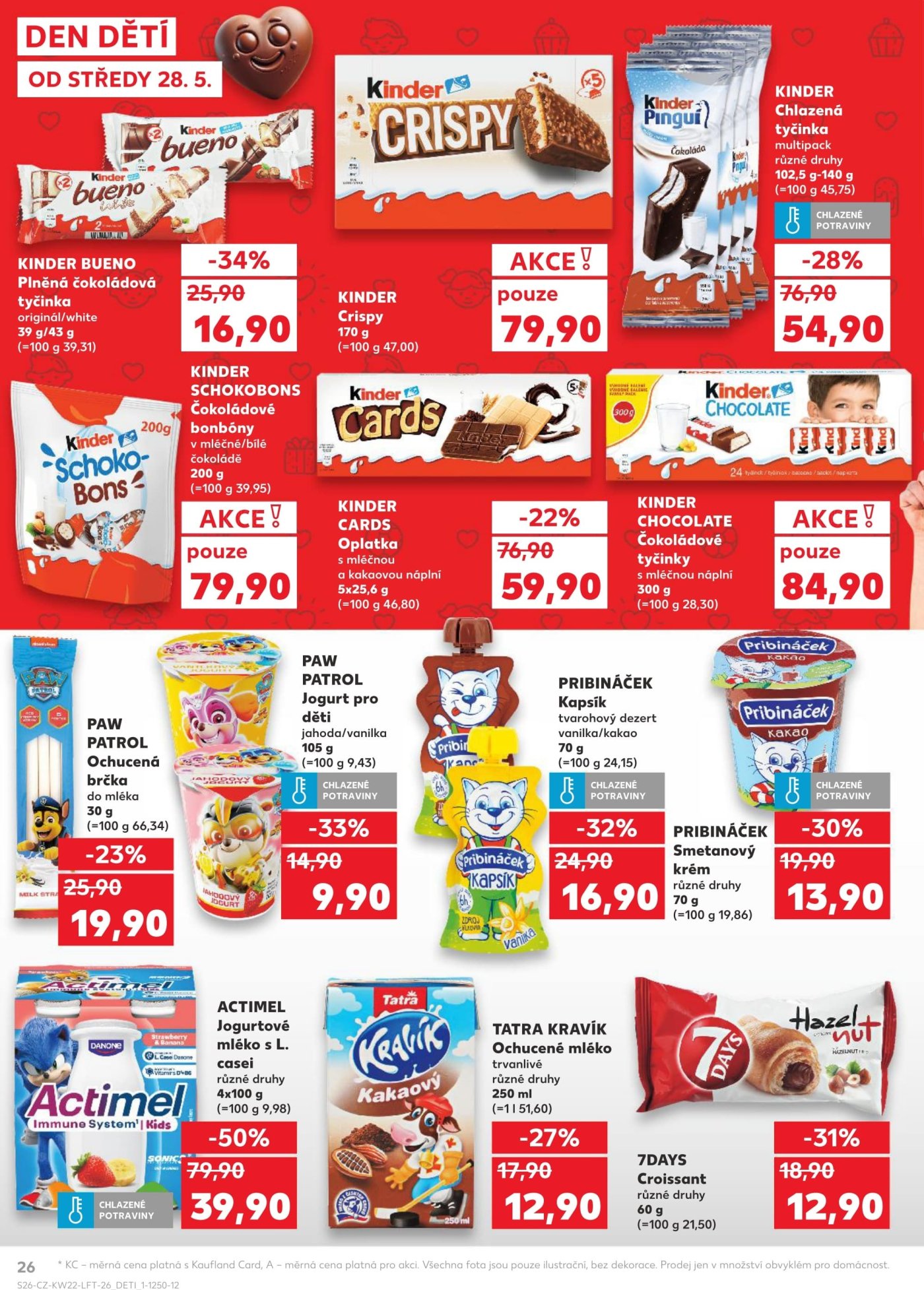 Speciality z akčního letáku týdne Kaufland od 28. 5.