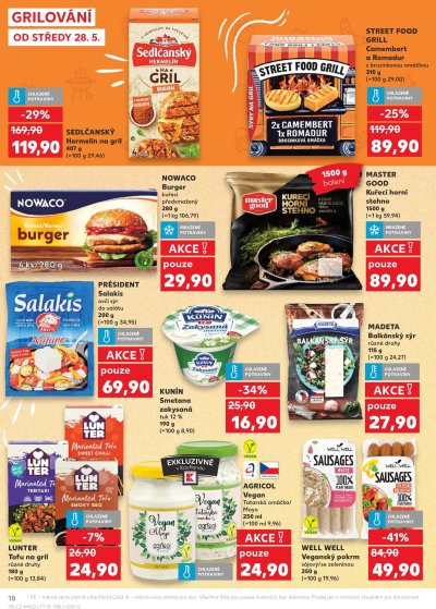 Speciality z akčního letáku týdne Kaufland od 28. 5.
