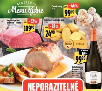 Speciality z akčního letáku Albert od 4. 6.