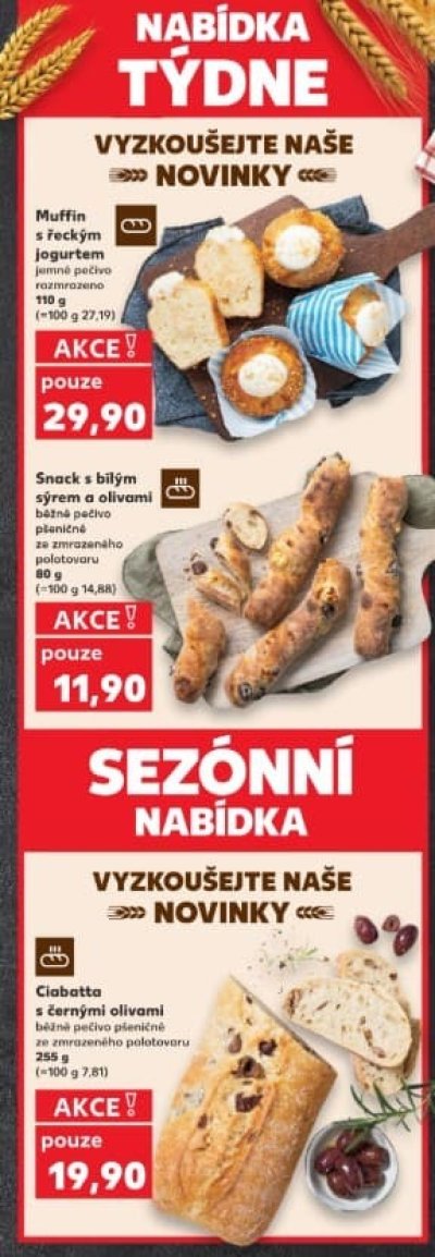 Speciality z akčního letáku Kaufland od 4. 6.