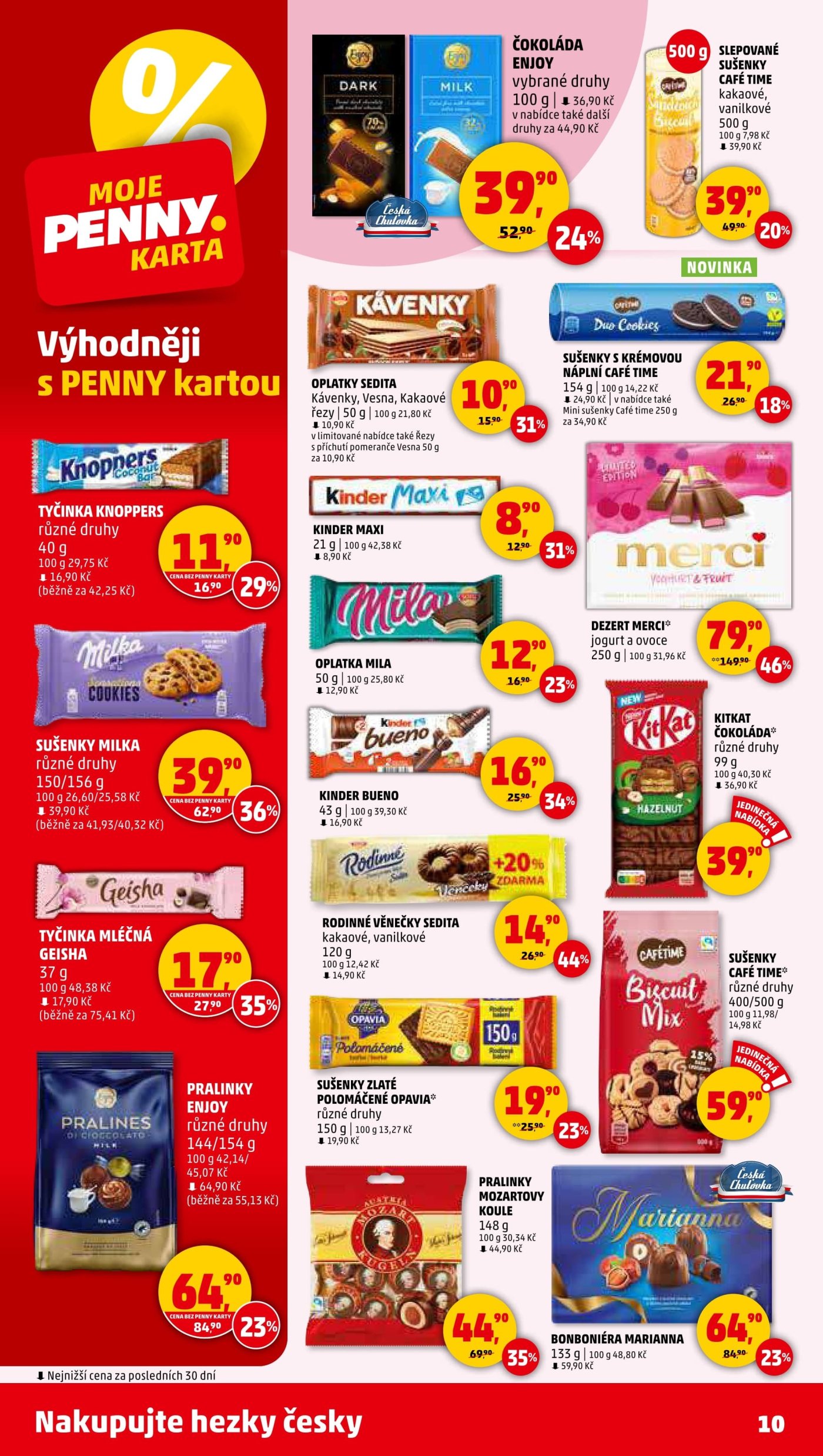 Speciality z akčního letáku PENNY od 5. 6.
