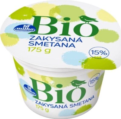 Bio zakysaná smetana 15 %