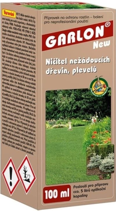 Přípravek na hubení plevelů v trávníku