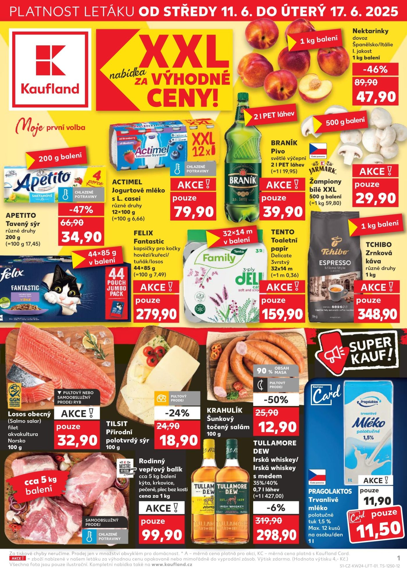 Speciality z akčního letáku týdne Kaufland od 11. 6.
