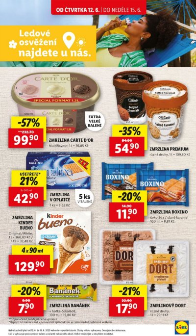 Speciality z akčního letáku týdne Lidl od 12. 6.
