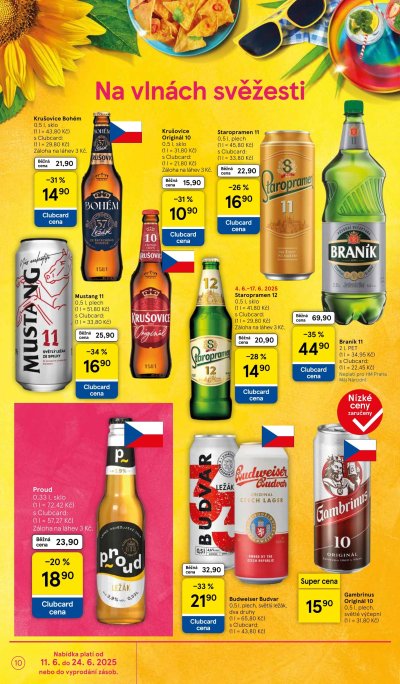 Speciality z akčního letáku týdne Tesco od 11. 6.