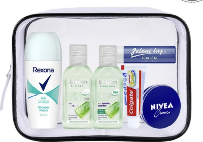 Cestovní sada kosmetiky