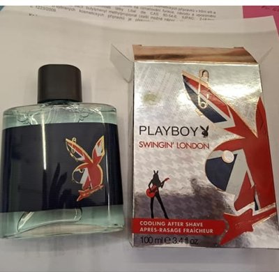 Voda po holení a produktový obal